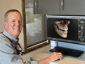 Dr J with 3D imaging Great Northern Dental Care -Ronald Jarvis, DDS