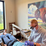 Dr J with patient Great Northern Dental Care -Ronald Jarvis, DDS